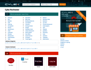 rochester.cylex-uk.co.uk screenshot