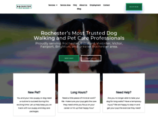 rochesterdogwalkers.com screenshot