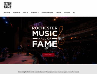 rochestermusic.org screenshot