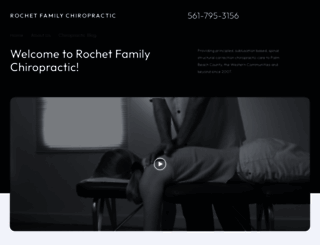 rochetfamilychiro.com screenshot