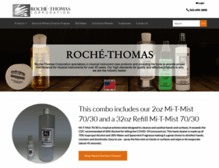 rochethomas.com screenshot
