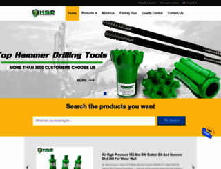 rock-drillingtools.com screenshot