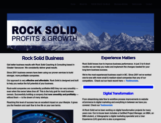 rock-solid-business-coach.com screenshot
