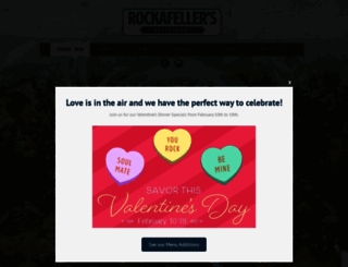 rockafellers.com screenshot