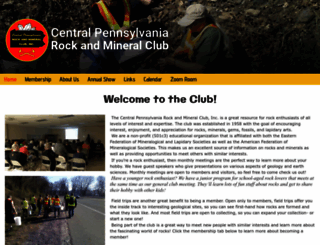 rockandmineral.org screenshot