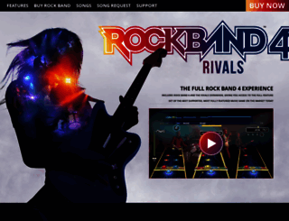 rockband4.com screenshot
