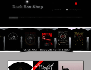 rockboxshop.ro screenshot