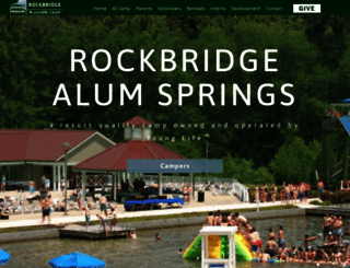 rockbridge.younglife.org screenshot