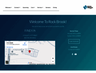 rockbrook.org screenshot