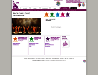 rockchallenge.co.uk screenshot