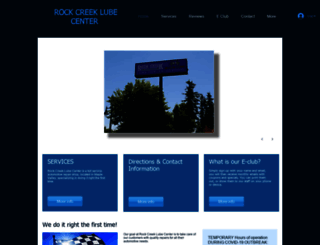 rockcreeklube.com screenshot
