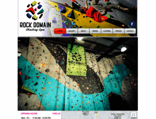 rockdomaingym.com screenshot