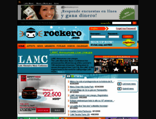 rockero.com screenshot