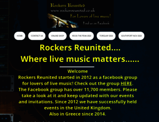 rockersreunited.co.uk screenshot