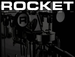 rocket-espresso.it screenshot