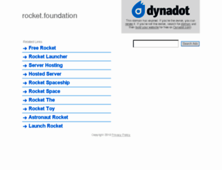 rocket.foundation screenshot