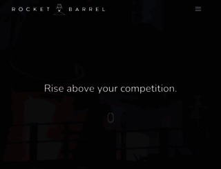 rocketbarreldesign.com screenshot