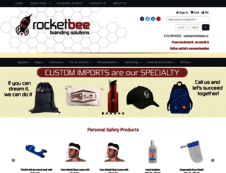 rocketbee.ca screenshot