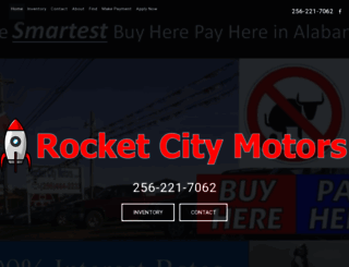 rocketcitymotors.com screenshot
