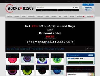 rocketdiscs.com screenshot