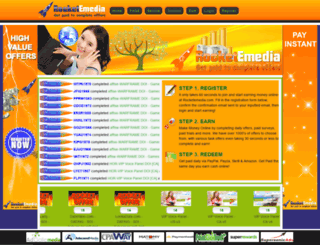 rocketemedia.com screenshot
