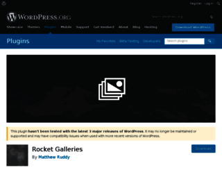 rocketgalleries.com screenshot