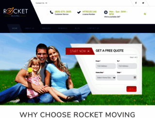 rocketmoving.com screenshot