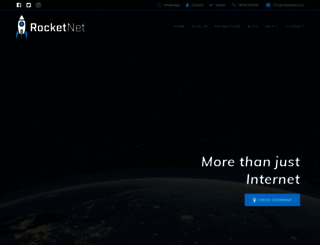 rocketnet.co.za screenshot
