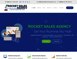rocketsalesagency.com screenshot