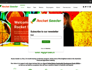 rocketseeder.com screenshot