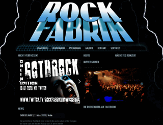 rockfabrik-ludwigsburg.de screenshot