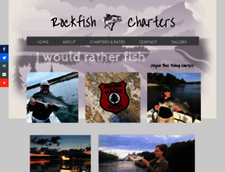 rockfishchartersmaine.com screenshot