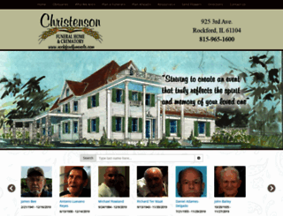 rockfordfunerals.com screenshot