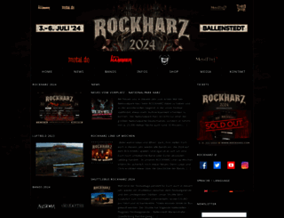 rockharz-festival.com screenshot
