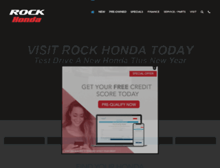 rockhonda.com screenshot
