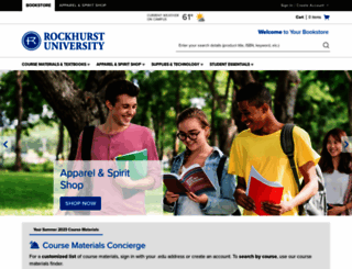 rockhurst.bncollege.com screenshot