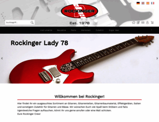 rockinger.com screenshot
