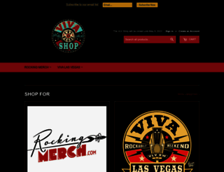 rockingmerch.com screenshot