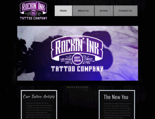 rockininktattoocompany.com screenshot