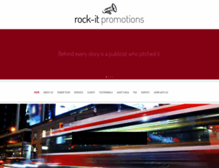 rockitpromo.com screenshot