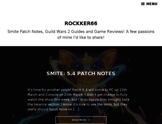 rockker66.wordpress.com screenshot