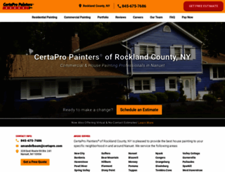 rocklandcounty.certapro.com screenshot