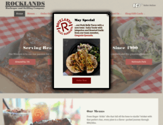 rocklands.com screenshot