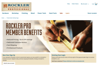 rocklerpro.com screenshot