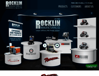 rocklinmanufacturingco.com screenshot