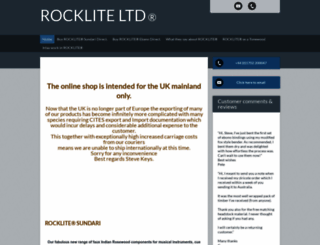 rocklite.co.uk screenshot