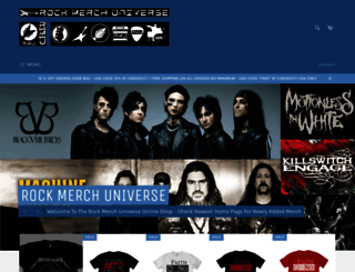 rockmerchuniverse.com screenshot