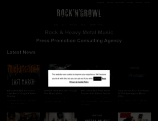 rockngrowl.com screenshot