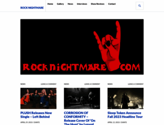 rocknightmare.com screenshot