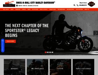 rocknrollcityharley.com screenshot